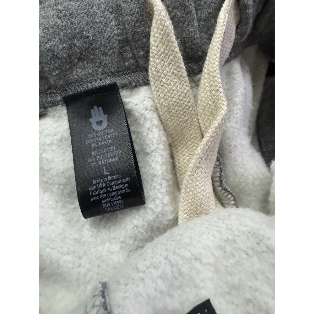 NWT Spiritual Gangster Astra Sweatpants Men’s Size Large Joggers Retro Star Gray - Picture 6 of 7